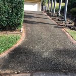 Cairns pressure cleaning driveways (before)